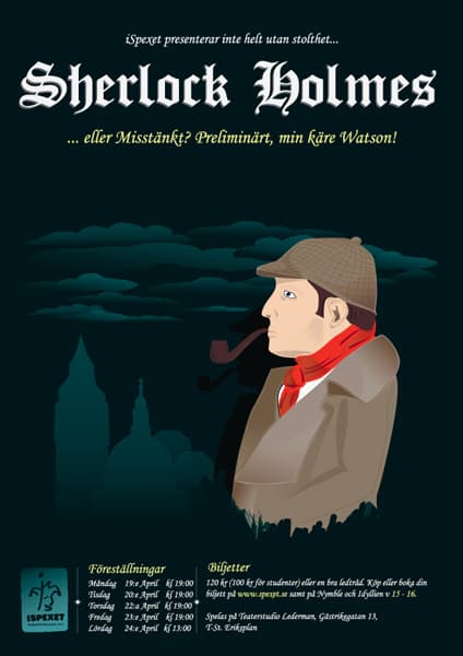 Sherlock Holmes eller Misstänkt? Preliminärt, min käre Watson