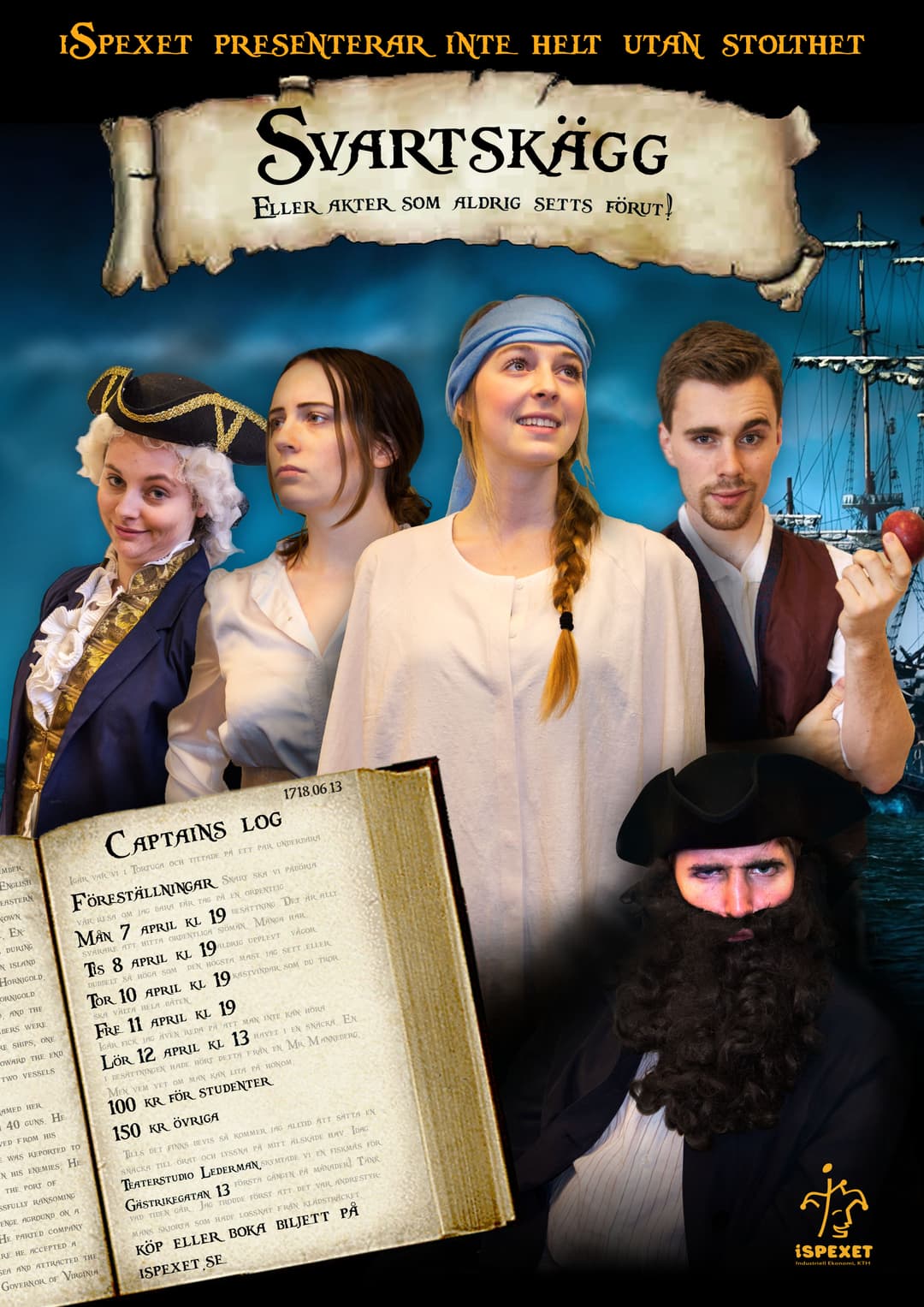 Svartskägg eller Akter som aldrig setts förut