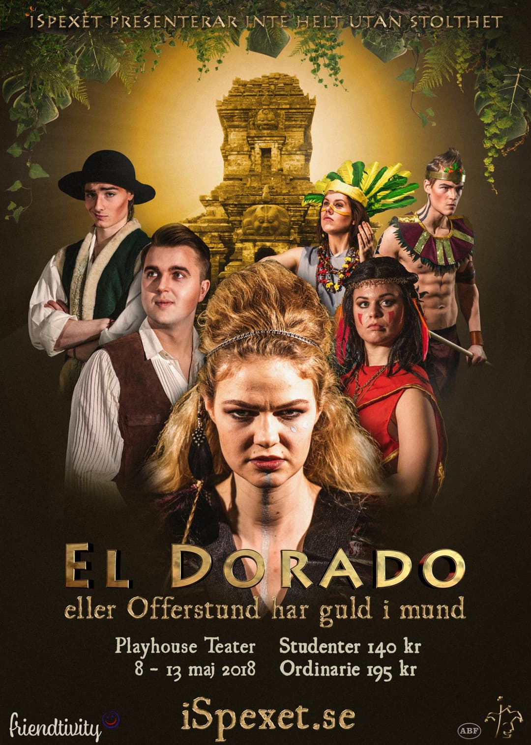 El Dorado eller Offerstund har guld i mund